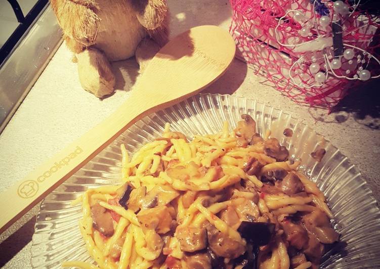 Trofie Caserecce alla Boscaiola