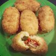 Roti goreng isi sayur