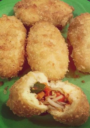 Foto resep Roti goreng isi sayur