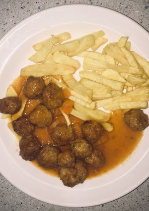 Foto principal de 🧡Albóndigas con patatas🧡
