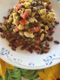 Ensalada de porotos muy rica
