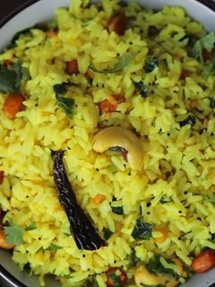 સાઉથ ઇન્ડિયન ચિતરાના રાઈસ (South Indian Chitrana Rice Recipe In Gujarati) રેસીપી મુખ્ય ફોટો