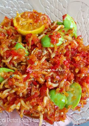 Foto resep Sambal Petai teri medan