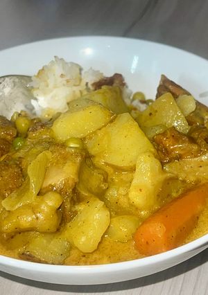 Hình của món Làm cà ri gà cho một ngày se lạnh.