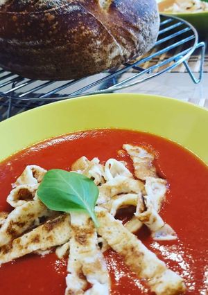 Regenoros paradicsomleves recept fotója