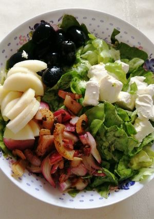 Una foto de Ensalada de lechuga