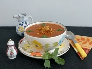سوپ عدس و بلغور ترکی