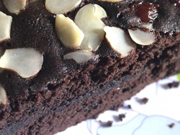 Langkah Gampang Membuat Resep Brownies kukus coklat ala amanda yang Enak Banget Anti Ribet, Uenak Banget