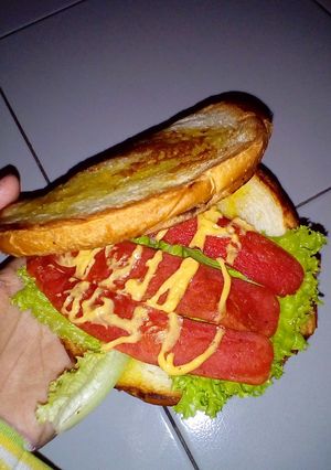 Foto resep Sandwich Simpel Ala Anak Kos