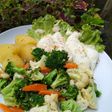 Broccoli Garlic with Potatoes