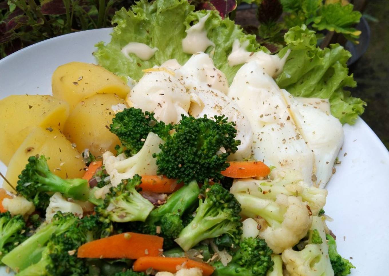 Broccoli Garlic with Potatoes