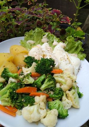 Foto resep Broccoli Garlic with Potatoes