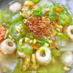 รูปของ Sup Oyong / Gambas Sawi Telur