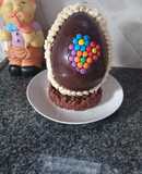 Huevo de Pascuas con base comestible 🍫🍫🍫🍫