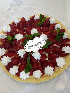 صورة لوصفة تارت الفراولة 🍓🍓🍓