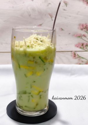 Foto resep Alpukat Matcha Kocok