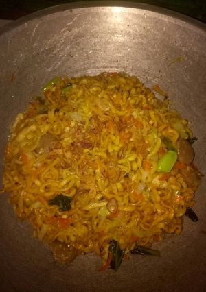 Foto resep Mie goreng sederhana