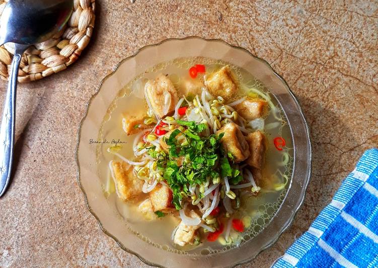 Resep Sayur Toge Kuah, Bisa Manjain Lidah