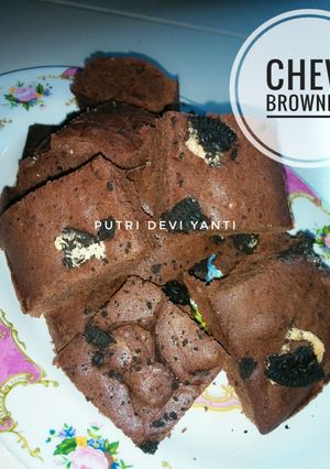 Foto resep Chew Brownies
