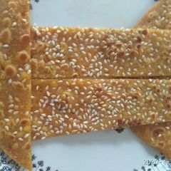 A picture of Sesame thepla.