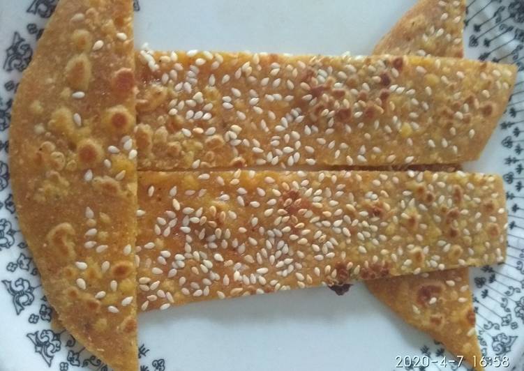 How to Cook Delicious Sesame thepla This is Secret Recipe  From Best My Grandma's Recipe !!