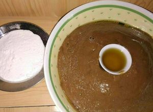 صورة لوصفة عصيدة التمر الحضرمية