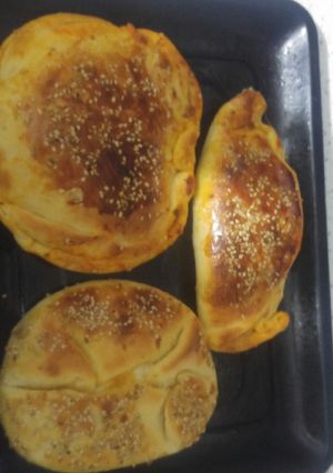 عکسی از دستور نان شکم پر