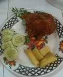 Pollo frito crujiente