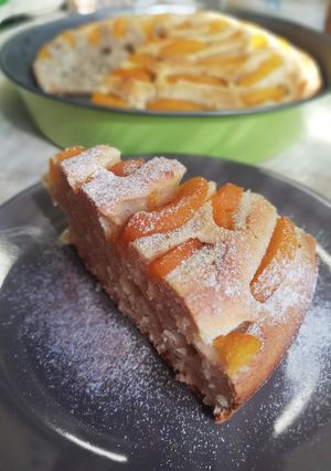 Barackos piskóta recept fotója