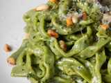 homemade fettuccine