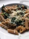 Pastas con espinacas