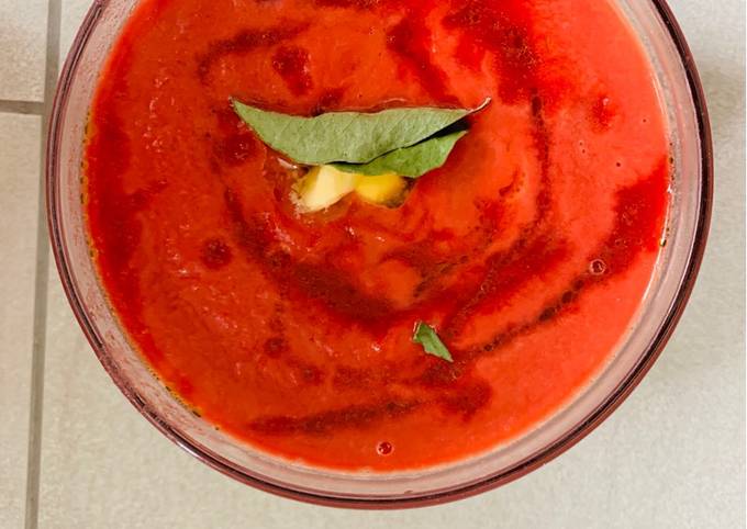 Recipe of Any-night-of-the-week Beetroot and Carrot Soup