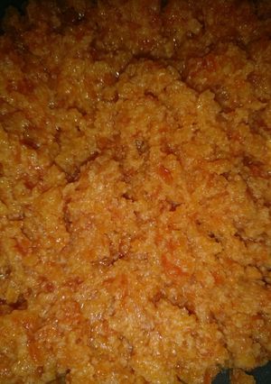 A picture of Gajar ka halwa.
