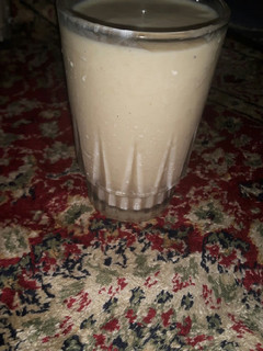 A picture of Banana vanilla shake#author marathon.