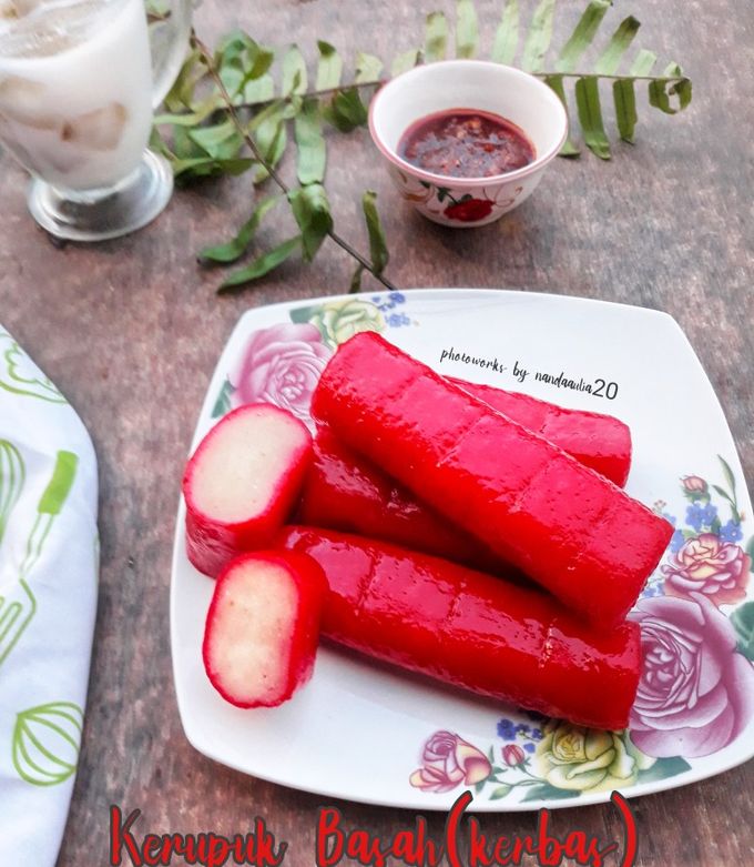 Foto resep Kerbas (kerupuk basah)