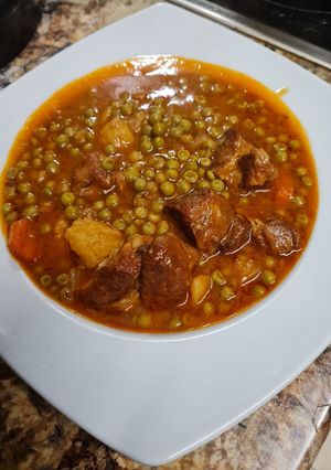 Φωτογραφία της συνταγής Αρακάς με χοιρινό 🤤🤤