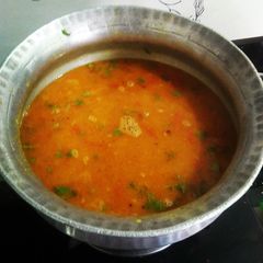 A picture of Sambhar.
