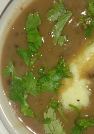 A picture of Dal makhani.