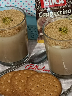 عکسی از دستور دسر کاپوچینو و موز