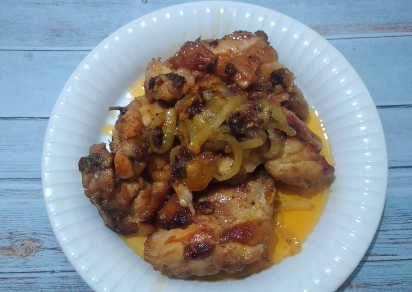 46.Ayam goreng mentega/margarin