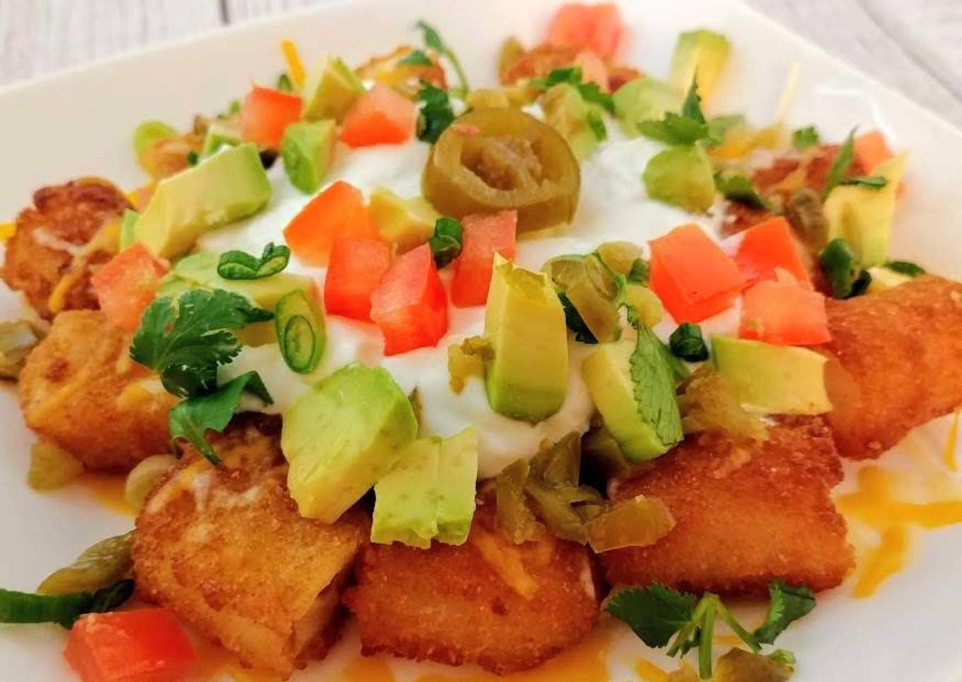 Fish Stick Nachos