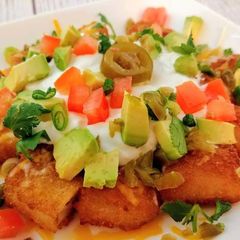 A picture of Fish Stick Nachos.