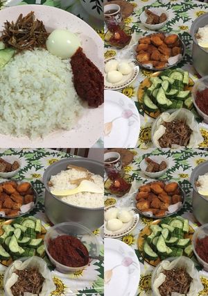 Foto resep Nasi lemak