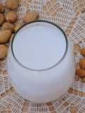Agua de almendras, sin filtrado 💧🌱 "leche" o bebida vegetal