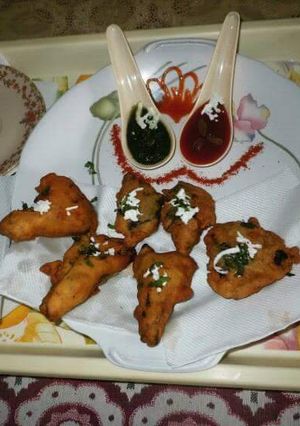 A picture of Paan pakora.