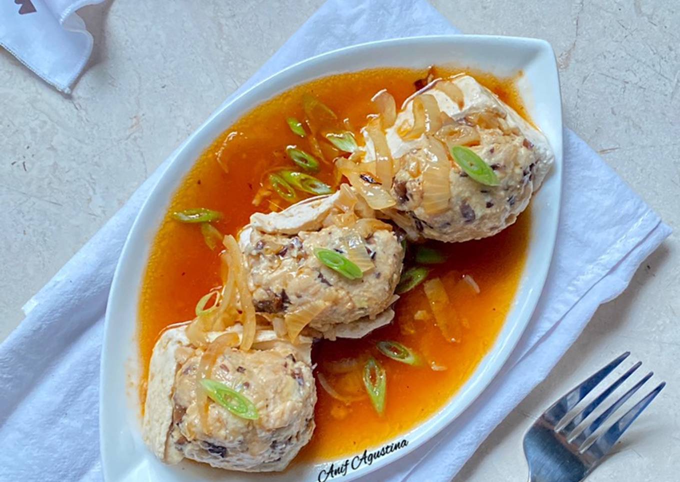 Tahu Kukus Isi Tempe