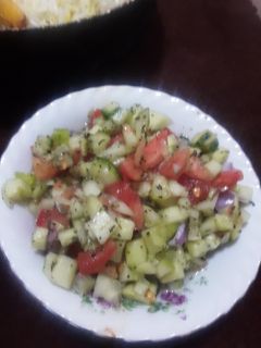 عکسی از دستور سالاد شیرازی