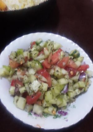 عکسی از دستور سالاد شیرازی