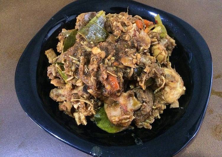 Resep Rendang Ayam yang Menggugah Selera