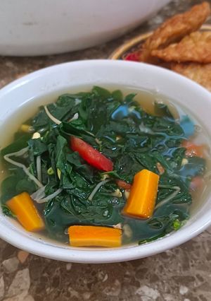 Foto resep Sayur bening daun katuk